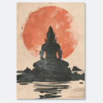 Lord Shiva Art Poster - Mythic Moksha