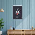 Lord Shiva Trident Art Poster - Mythic Moksha